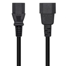 -2-Cable Alargador de Alimentación CPU Aisens A132-0171/ IEC C13 Hembra - IEC C14 Macho/ Hasta 1500W/ 1.5m/ Negro-2