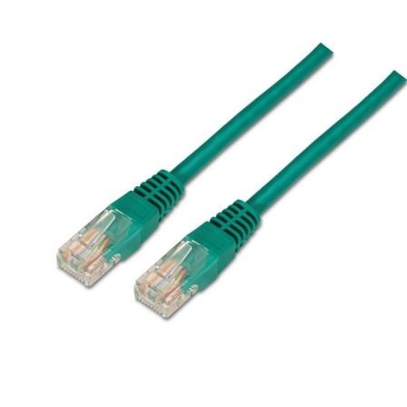 --Cable de Red RJ45 UTP Aisens A133-0195 Cat.5e/ 2m/ Verde-