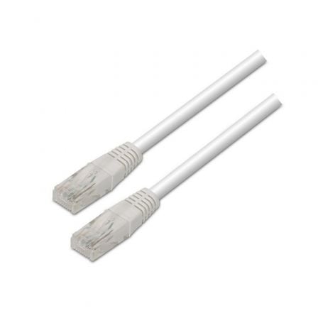 --Cable de Red RJ45 UTP Aisens A133-0198 Cat.5e/ 2m/ Blanco-