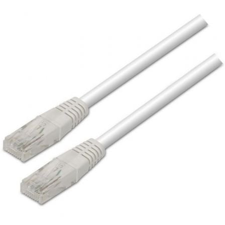 --Cable de Red RJ45 UTP Aisens A133-0200 Cat.5e/ 5m/ Blanco-