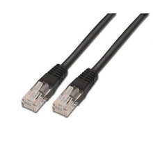 --Cable de Red RJ45 UTP Aisens A133-0203 Cat.5e/ 1m/ Negro-