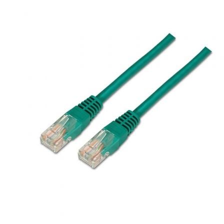 --Cable de Red RJ45 UTP Aisens A135-0246/ Cat.6/ 1m/ Verde-
