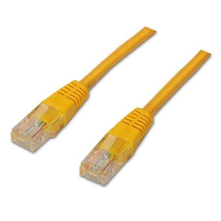 --Cable de Red RJ45 UTP Aisens A135-0255 Cat.6/ 2m/ Amarillo-