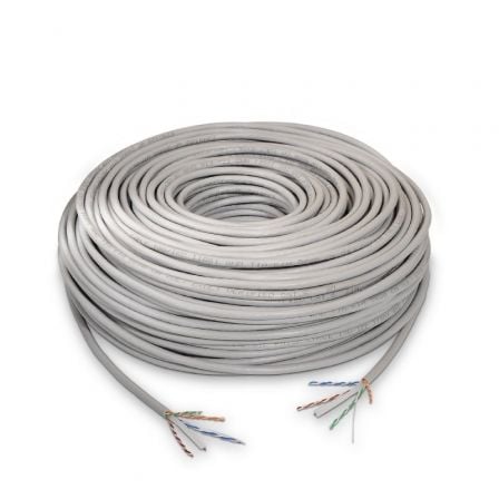 --Bobina de Cable RJ45 UTP Aisens A135-0261 Cat.6/ 100m/ Gris-