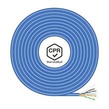 -1-Bobina de Cable RJ45 UTP AWG24 LSZH CPR Dca Aisens A135-0662 Cat.6/ 100m/ Azul-1