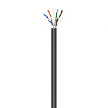 -1-Bobina de Cable RJ45 para Exteriores FTP AWG24 Aisens A135-0673 Cat.6/ 100m/ Impermeable/ Negro-1