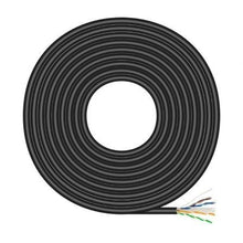 --Bobina de Cable RJ45 para Exteriores UTP AWG23 Aisens A135-0675 Cat.6/ 100m/ Impermeable/ Negro-