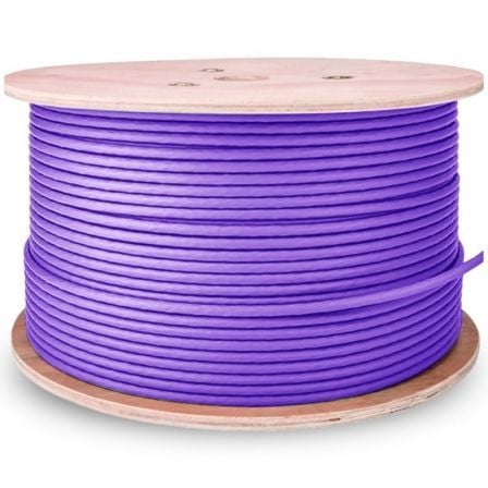--Bobina de Cable RJ45 AWG23 UTP Aisens A135-0749 Cat.6/ LSZH/ 500m/ Violeta-