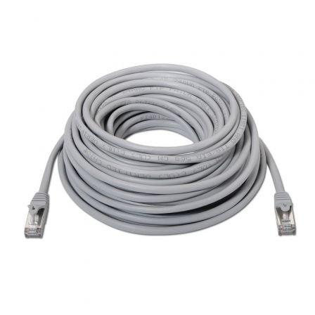--Cable de Red RJ45 FTP Aisens A136-0278 Cat.6/ 10m/ Gris-