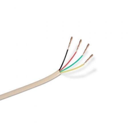 --Bobina de Cable de Teléfono Aisens A143-0321 4C/ 100m/ Beige-