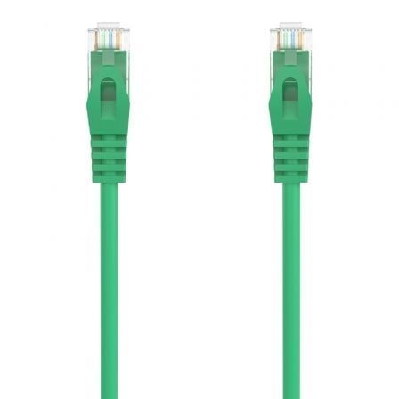 --Cable de Red RJ45 AWG24 UTP Aisens A145-0579 Cat.6A/ LSZH/ 50cm/ Verde-