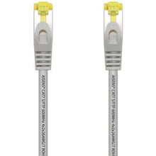 --Cable de Red RJ45 S/FTP Aisens A146-0332 Cat.7/ 25cm/ Gris-