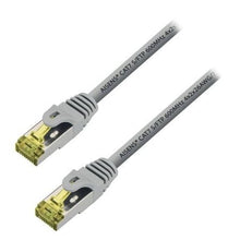 --Cable de Red RJ45 S/FTP Aisens A146-0333 Cat.7/ 50cm/ Gris-