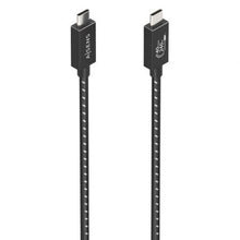 --Cable USB 4.0 Tipo-C Aisens A156-0867/ USB Tipo-C Macho - USB Tipo-C Macho/ Hasta 240W/ 40Gbps/ 1m/ Gris-