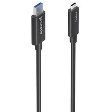 -2-Cable USB 3.2 Tipo-C AOC Aisens A157-0925/ USB Tipo-C Macho - USB Macho/ 10Gbps/ 15m/ Negro-2