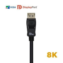 -2-Cable DisplayPort 1.4 8K Aisens A149-0430/ DisplayPort Macho - DisplayPort Macho/ 50cm/ Certificado/ Negro-2