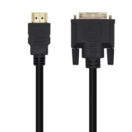 --Cable HDMI Aisens A117-0451/ DVI Macho - HDMI Macho/ 3m/ Negro-