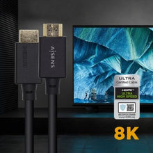 -3-Cable HDMI 2.1 8K Aisens A150-0423/ HDMI Macho - HDMI Macho/ 2m/ Certificado/ Negro-3