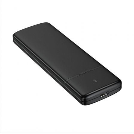 --Caja Externa para Disco SSD M.2 SATA/NVMe Aisens ASM2-001B/ USB 3.1/ Sin tornillos-