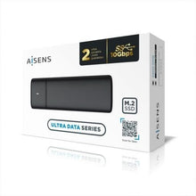 -3-Caja Externa para Disco SSD M.2 SATA/NVMe Aisens ASM2-001B/ USB 3.1/ Sin tornillos-3