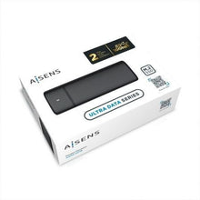-4-Caja Externa para Disco SSD M.2 SATA/NVMe Aisens ASM2-001B/ USB 3.1/ Sin tornillos-4