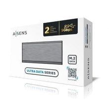 -4-Caja Externa para Disco SSD M.2 SATA Aisens ASM2-007GRY/ USB 3.1 Gen1/ Sin Tornillos-4