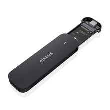 -1-Caja Externa para Disco SSD M.2 NVMe Aisens ASM2-024B/ USB 3.2/ Sin tornillos-1
