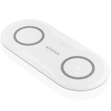 --Base de carga Inalámbrica Aisens ASCH-15W2WC059-W/ 15W/ Blanco-
