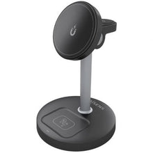 --Base de carga Inalámbrica Aisens ASCH-15W3WC066-BK/ 15W/ Negro-