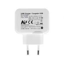 -3-Cargador de Pared Aisens A110-0439/ 2xUSB/ 17W-3