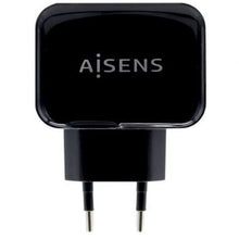 --Cargador de Pared Aisens A110-0440/ 2xUSB/ 17W-