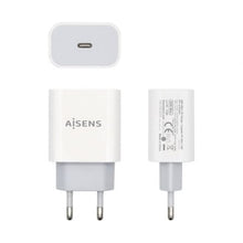 -1-Cargador de Pared Aisens A110-0537/ 1xUSB Tipo-C/ 20W-1
