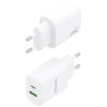 -2-Cargador de Pared GaN Aisens A110-0909/ 1xUSB Tipo-C/ 1xUSB/ 20W/ Blanco-2