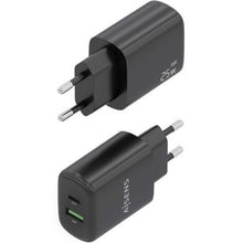 -2-Cargador de Pared GaN Aisens A110-0912/ 1xUSB Tipo-C/ 1xUSB/ 25W/ Negro-2