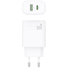 -3-Cargador de Pared GaN Aisens A110-0923/ 1xUSB Tipo-C/ 1xUSB/ 30W/ Blanco-3