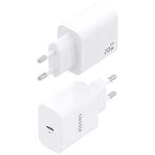 -1-Cargador de Pared GaN Aisens A110-0938/ 1xUSB Tipo-C/ 20W/ Blanco-1