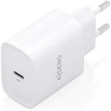 -1-Cargador de Pared GaN Aisens A110-0950/ 1xUSB Tipo-C/ 30W/ Blanco-1