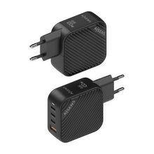 -2-Cargador de Pared GaN Aisens ASCH-100W4P029-BK/ 3xUSB Tipo-C/ 1x USB/ 100W-2