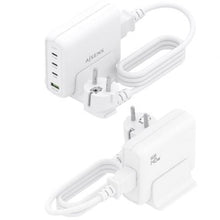 -2-Cargador Sobremesa GaN Aisens ASCH-140W4P055-W/ 3xUSB Tipo-C/ 1xUSB/ 140W-2