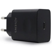 --Cargador de Pared Aisens ASCH-1PD20-BK/ 1xUSB Tipo-C/ 20W-