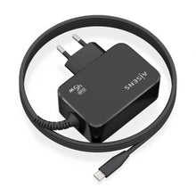 -1-Cargador de Pared GaN Aisens ASCH-1PD45WL032-BK/ 1xUSB Tipo-C + Cable 1.8m/ 45W-1