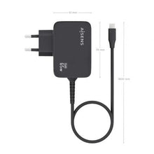-3-Cargador de Pared GaN Aisens ASCH-1PD65WL033-BK/ 1xUSB Tipo-C + Cable 1.8m/ 65W-3