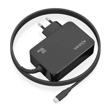 -1-Cargador de Pared GaN Aisens ASCH-1PD90WL034-BK/ 1xUSB Tipo-C + Cable 1.8m/ 90W-1