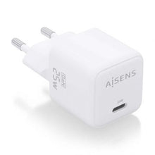 --Cargador de Pared GaN Aisens ASCH-25W1P012-W/ 1xUSB Tipo-C/ 25W-