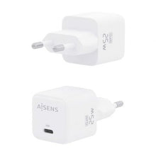 -2-Cargador de Pared GaN Aisens ASCH-25W1P012-W/ 1xUSB Tipo-C/ 25W-2