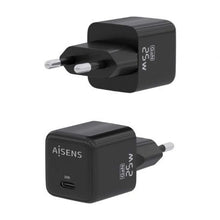 -2-Cargador de Pared GaN Aisens ASCH-25W1P013-BK/ 1xUSB Tipo-C/ 25W-2