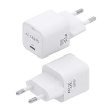 -2-Cargador de Pared GaN Aisens ASCH-30W1P018-W/ 1xUSB Tipo-C/ 30W-2