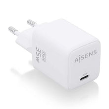 --Cargador de Pared GaN Aisens ASCH-35W1P016-W/ 1xUSB Tipo-C/ 35W-