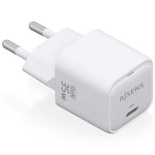 --Cargador de Pared GaN Aisens ASCH-35W1P022-W/ 1xUSB Tipo-C/ 35W-