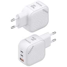 -2-Cargador de Pared GaN Aisens ASCH-65W3P026-W/ 2xUSB Tipo-C/ 1xUSB/ 65W-2